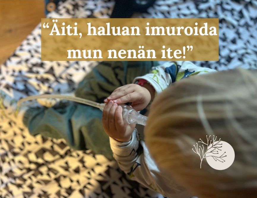 vauvan nuha lääkkeetön hoito