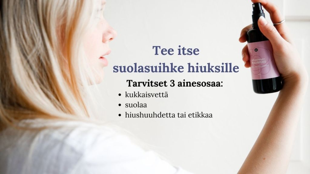 suolasuihke hiuksille