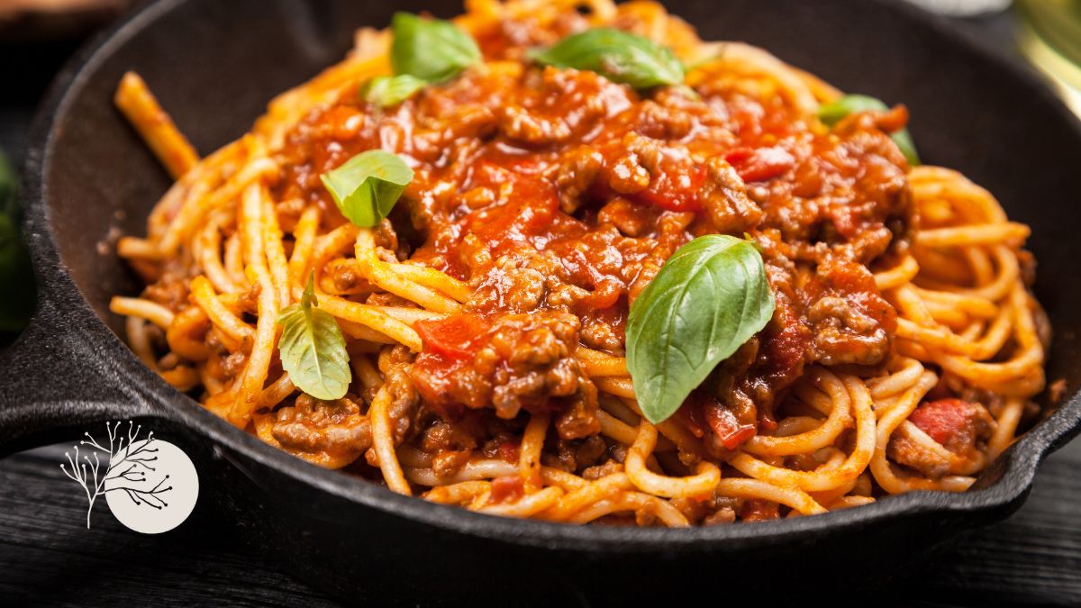 ravinteikas pasta bolognese a la nordin