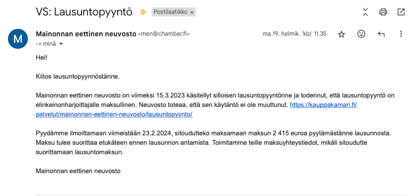 mainonnan eettinen neuvosto
