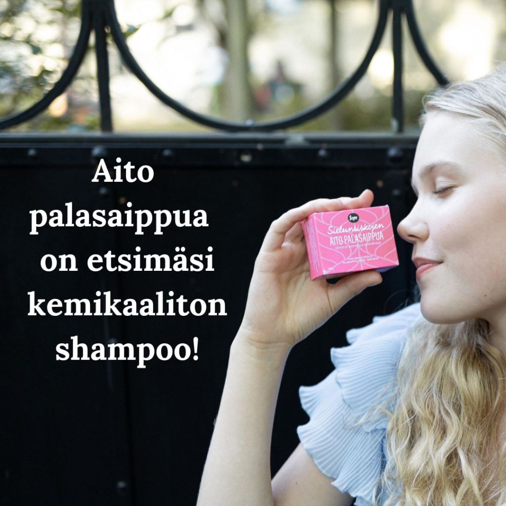 kemikaaliton hiuksille